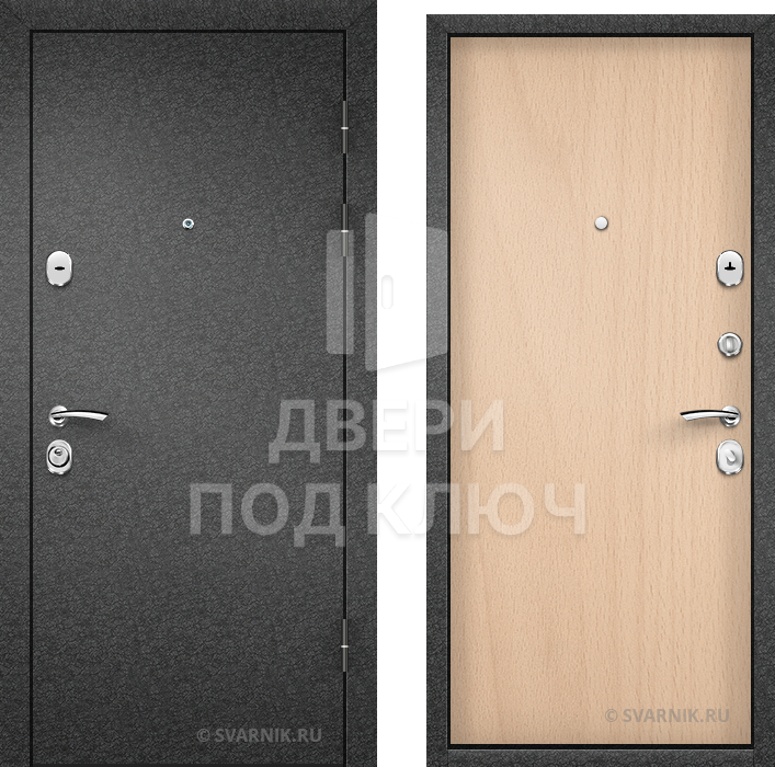 Входная дверь с видеоглазком ДПК-13171