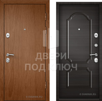 Входная дверь в офис с панелью МДФ ДПК-8875