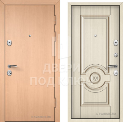Утепленная входная дверь в офис ДПК-9958
