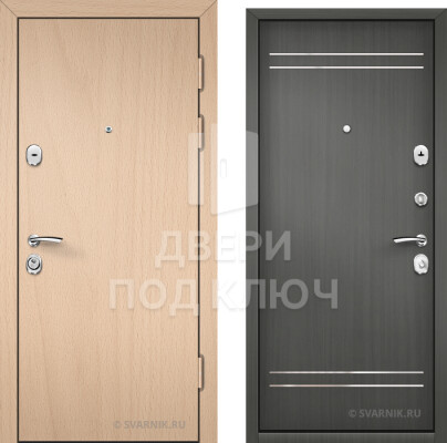 Уличная дверь с замками Kale ДПК-6906